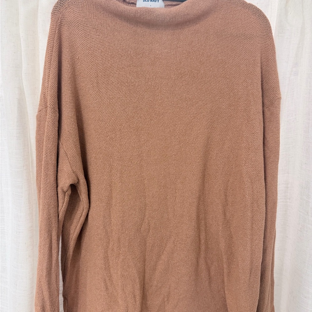 Old Navy Turtleneck Sweater in Warm Tan